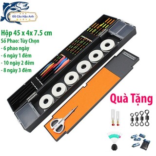 Hộp Đựng Phao Câu Đài Hộp Phao Câu Cá Xám 45cm Chuyên Dụng Đa Năng HP4