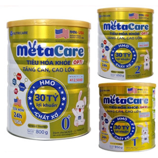 Sữa bột metacare gold 0+,1+,2+ lon 900gr