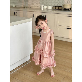 set rời lụa thô lụa bé gái 12-35kg