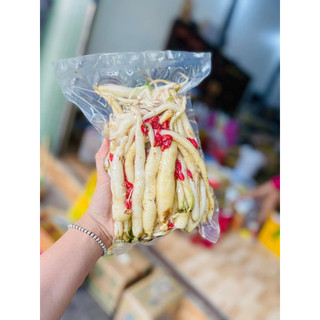 Đẳng sâm rừng tươi tăng cường thể lực túi 1kg đã làm sạch tặng kỳ tử