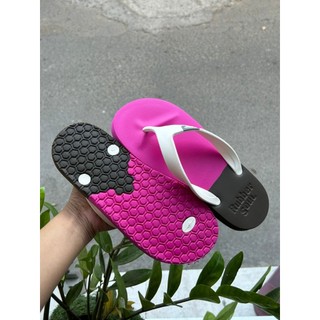 Dép nữ Thái Lan quai xỏ ngón thời trang, chất cao su non siêu êm Rubbersoul Balance