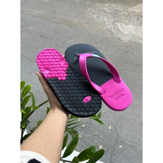 Dép nữ Thái Lan quai xỏ ngón thời trang, chất cao su non siêu êm Rubbersoul Balance