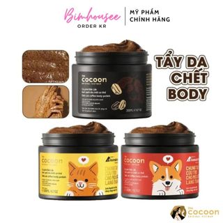 Tẩy da chết body toàn thân COCOON Cà phê Đắc Lắc làm sạch da chết body Đăk Lăk Cocoon 200ml