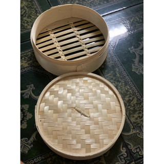 Xửng hấp tre ( hấp banh bao, Dimsum,…)