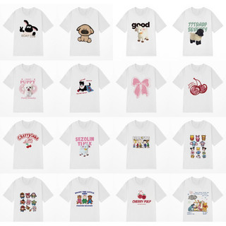 Áo Thun Nữ, Áo Phông Unisex By 22 Smile  Cute Chất Cotton Thoáng Mát Form Rộng Tay Lỡ Cho Nam Nữ