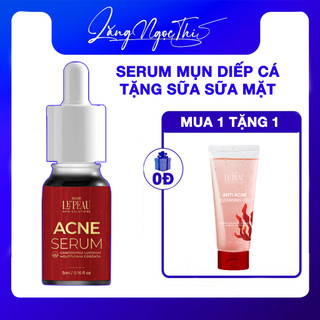 Serum mụn diếp cá, hỗ trợ cải thiện mụn, giảm thâm - LE'PEAU