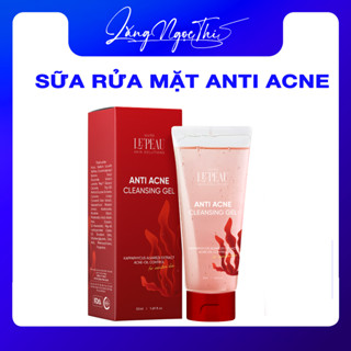 Sữa rửa mặt anti acne hỗ trợ giảm mun, ngăn ngừa mụa, làm sạch sâu - LE'PEAU