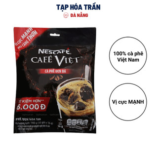 Cà phê Nescafe Café Việt Đen Đá bịch