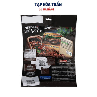 Cà phê Nescafe Café Việt Đen Đá bịch (35 gói x 16g)