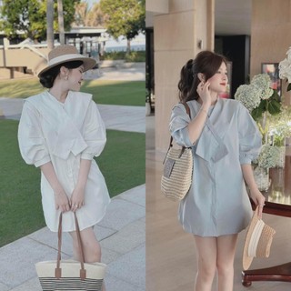 Đầm váy nữ babydoll suông sang chảnh thích hợp đi tiệc, đi biển các mẹ bầu bon chen tốt