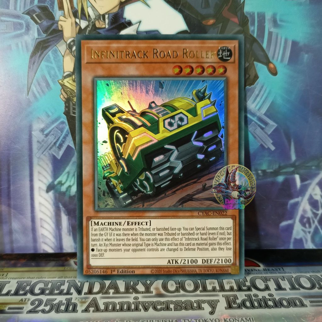 Infinitrack Road Roller – CYAC-EN022 – Ultra Rare [Thẻ bài Yugioh]