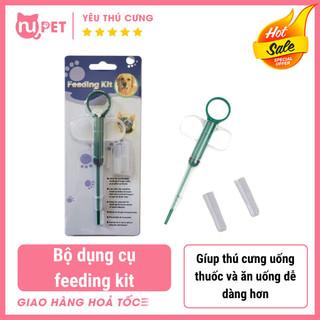 Dụng cụ hỗ trợ chó mèo ăn uống Feeding kit