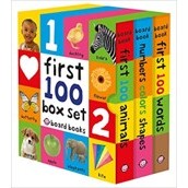 First 100 Board Book Box Set (3 books)