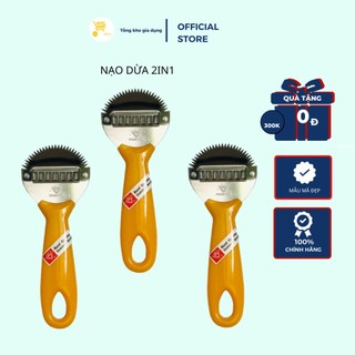 Cây nạo dừa 2 lưỡi /bào rau câu .