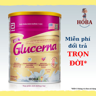 Sữa Bột Abbott Glucerna Hương Vani/Lúa mạch 850g - Hàng chính hãng, date mới nhất