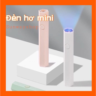 Đèn hơ sơn gel cầm tay mini sạc pin