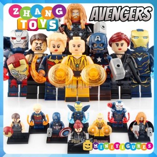 Đồ chơi Xếp hình War Machine gồm Ancient One Black Widow - Pepper Captain America - Tony Stark Minifigures Xinh X0261
