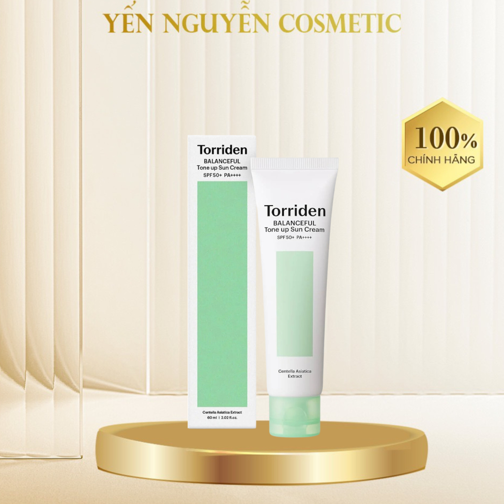 Kem Chống Nắng Nâng Tone Torriden Balanceful Tone Up Sun Cream SPF50+ PA++++