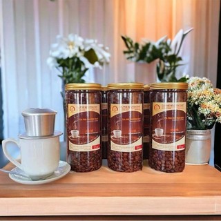 [THƠM NỒNG NÀN, ÍT ĐẮNG] 250GR Cà phê đặc sản MOKA Cầu Đất loại 1 – Số 23 cafe hạt Nguyên Chất Hai Duong Arabi