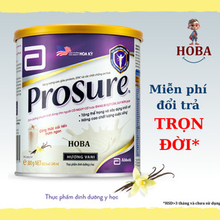 Sữa bột Abbott Prosure 380g hương vani dành cho người ung thư - Hàng chính hãng date mới nhất