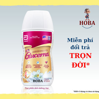  Sữa nước Glucerna Hương Vani Chai 220ml dành cho người tiểu đường - Hàng chính hãng date mới nhất 
