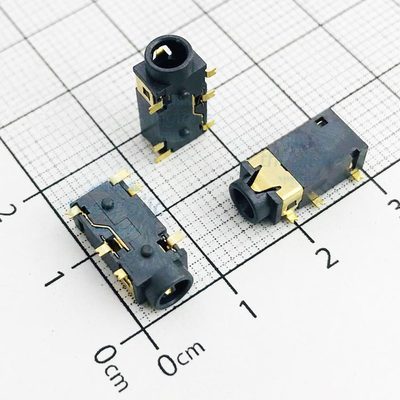 PJ-342S Cổng Audio 3.5mm 4 Cực 6 Chân Dán SMD//3