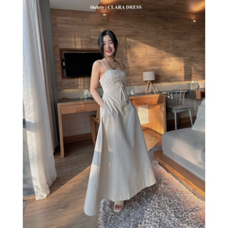 Đầm Linen Rút Dây Ngực CLARA DRESS | thelety
