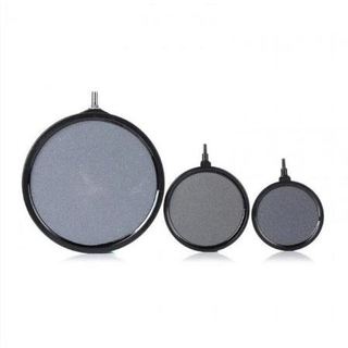 Đĩa sủi oxy siêu mịn - cục sủi oxy nano hồ cá cảnh có viền nhựa, mặt đá cao cấp
