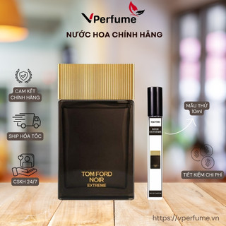 Nước hoa nam tf noir extreme edp - mẫu thử 10ml
