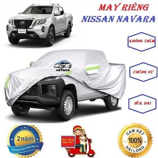 ⚡BẢO HÀNH 5 THÁNG ⚡Bạt phủ ô tô, áo trùm xe, bạt che nắng mưa VẢI DÙ  cho xe BÁN TẢI NISSAN NAVARA