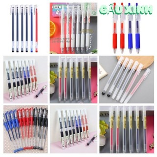 ( GIÁ SỈ TẬN GỐC) Bút bi mực gel mực xanh,đen,đỏ 0.5mm Gauxinhshop mực trơn đều nhanh khô dành cho học sinh văn phòng