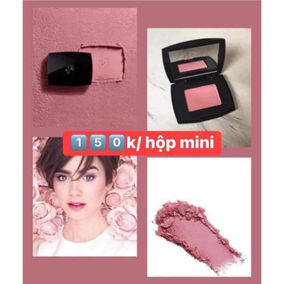 (Only auth)Phấn má Lancome màu #ROSÉ FRESQUE minisize unbox