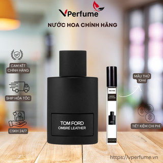 Nước hoa unisex ombre' leather edp - mẫu thử 10ml