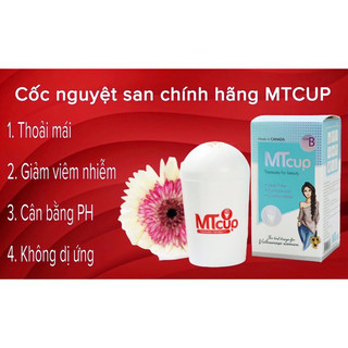 Cốc nguyệt san Canada kèm cốc tiệt trùng, túi vải