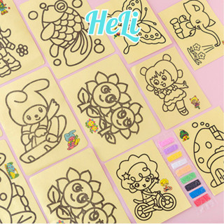 COMBO 10 TRANH CÁT ĐỒ CHƠI TÔ MÀU THÚ VỊ SÁNG TẠO CHO BÉ TẬP TÔ