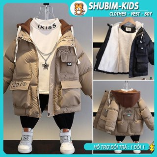 [ShuBim Kids] -AK03- Áo Khoác Phao Đại Hàn 3 Lớp Cao Cấp cho bé 12-50kg - CÓ ẢNH THẬT