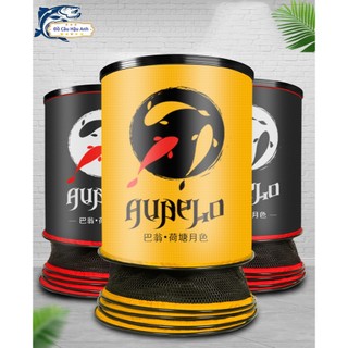 Rọng Đựng Cá Câu Đài Alibelo Vàng Khung Kim Loại Siêu Bền Rọng Cá Câu Đài KK2