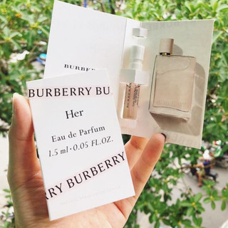 Socute - vial mẫu thử nước hoa - burberry her eau de parfum 1.5ml - nước hoa chính hãng