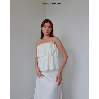 Áo Thun Cúp Ngực Nhún Xếp JESSIE TOP | thelety