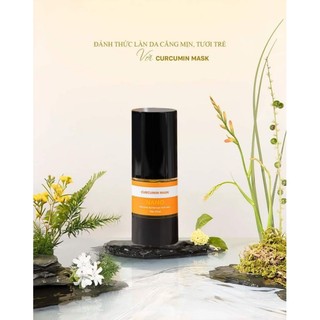 Mặt Nạ Kem Dưỡng Ẩm Curcumin Mask Nano BIOCOS 20ml - Sạch Sâu, Phục Hồi, Ngừa Lão Hóa