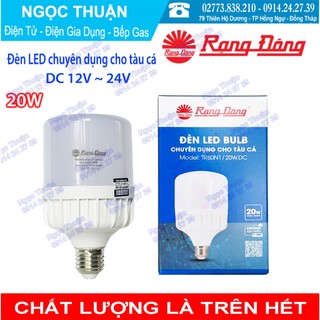 Bóng LED Trụ Kẹp Bình (12 ~ 24)V DC / 12W , 20W , 30W Rạng Đông Chip Led Samsung