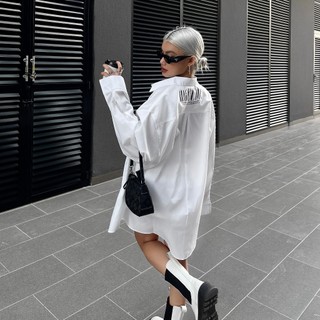 Dawn shirt - sơ mi trắng oversize highchic