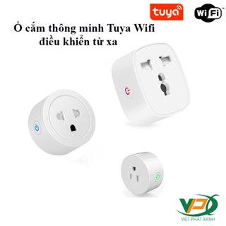 Ổ cắm thông minh wifi Zigbee Tuya Smartliffe 10A/16A/20A đo công suất
