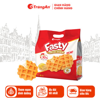 Túi 6 chiếc bánh Fasty sợi thịt gà thơm ngon dinh dưỡng, bữa ăn dinh dưỡng tiện lợi, sản phẩm chính hãng