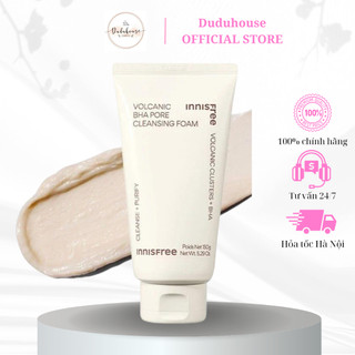 Sữa rửa mặt chiết xuất tro núi lửa Innisfree Jeju Volcanic Pore Cleansing Foam 150ml Duduhouse