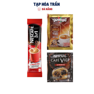 Cà phê hoà tan 1 gói Nescafe, Vinacafe Gold