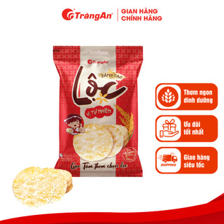 Bánh gạo Cúc Cu túi 130g, không qua chiên dầu, không cholesterol, sản phẩm chính hãng