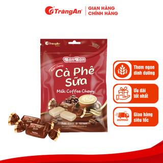 Combo 2 gói kẹo dừa cà phê Bon Bon, 100% từ cốt dừa Bến Tre, sản phẩm chính hãng
