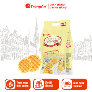 Bánh cookie Belgi trứng sữa  giòn xốp, bổ sung DHA, túi 250g, sản phẩm chính hãng