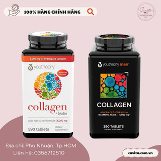 Viên uống Youtheory Collagen 390 viên